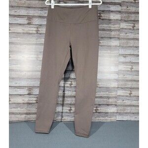 90 Degree By Reflex Leggings Womens Size Large Brown color Stretch